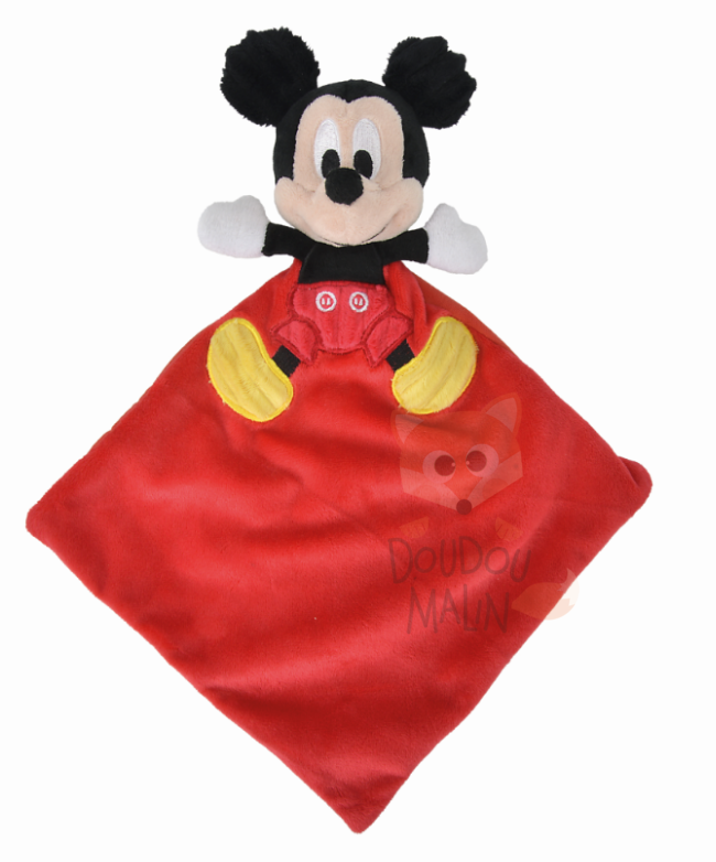  mickey plat losange rouge jaune noir 